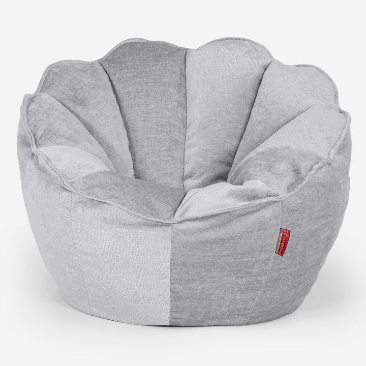Natalia Sacco Säkkituoli - Chenille Harmaa 01