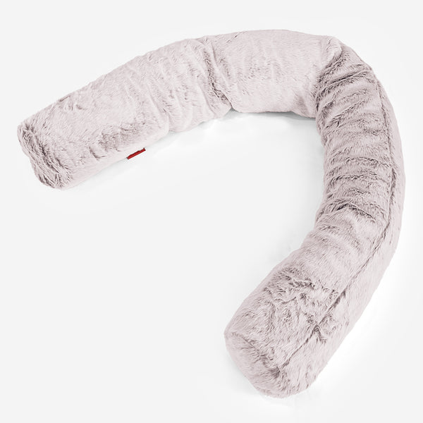 Pitkä Tyyny C150-L, CloudSac Memory - Kanitekoturkis Puuteripinkki 01
