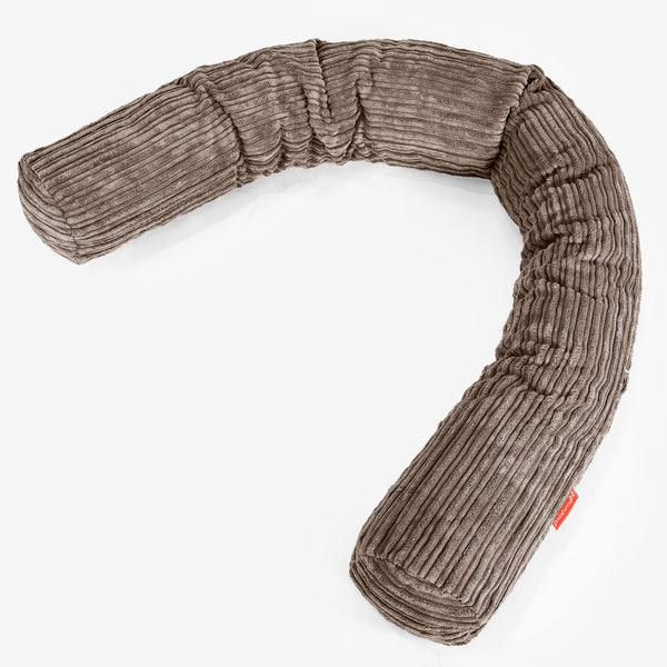 Pitkä Tyyny C150-L, CloudSac Memory - Vakosametti Mokka 01