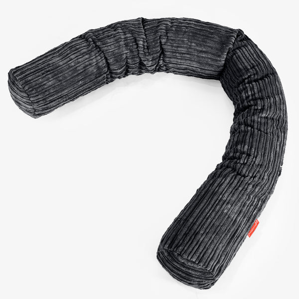 Pitkä Tyyny C150-L, CloudSac Memory - Vakosametti Musta 01