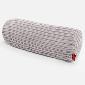 Putkityynynsuojus 20 x 55cm - Vakosametti Hopeanharmaa