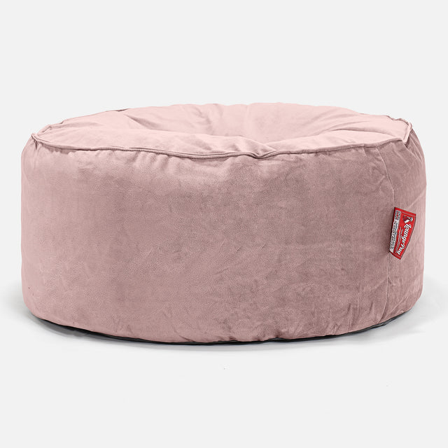 Pyöreä Rahi - Sametti Vaaleanpunainen 01