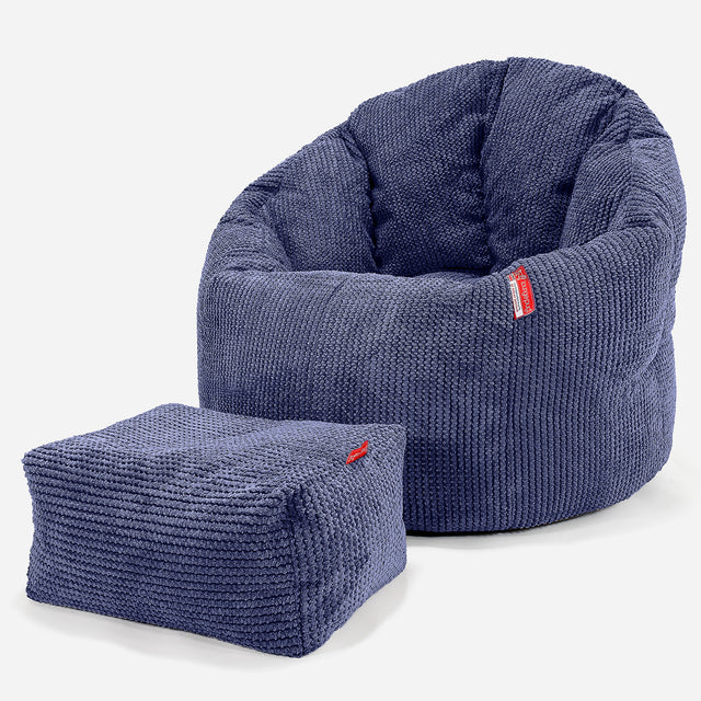 Säkkituoli Nojatuoli 'Halaus' - Pompula Violetti 02