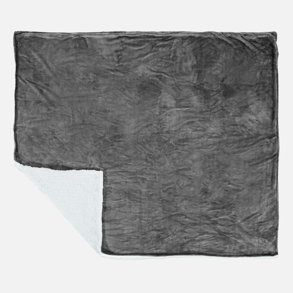Sherpa-peitto - Fleece Harmaa 03