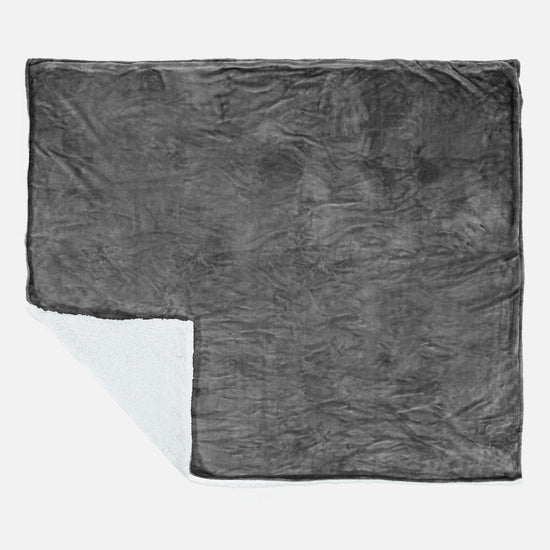 Sherpa-peitto - Fleece Harmaa 03