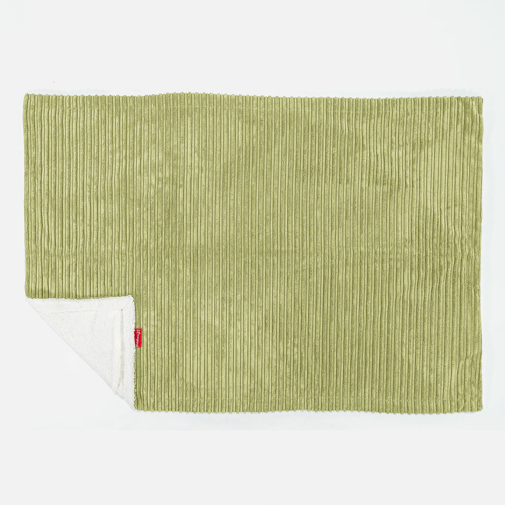 Sherpa-peitto - Vakosametti Limetti 03