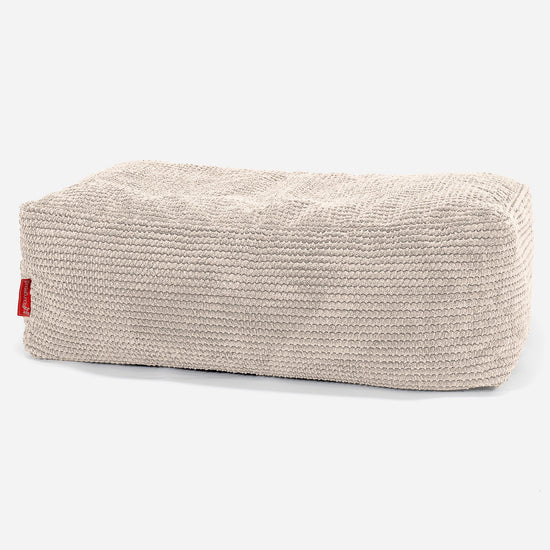 CloudSac 100 Muistivaahtotäytteinen Jalkajakkara - Pompula Norsunluu 01