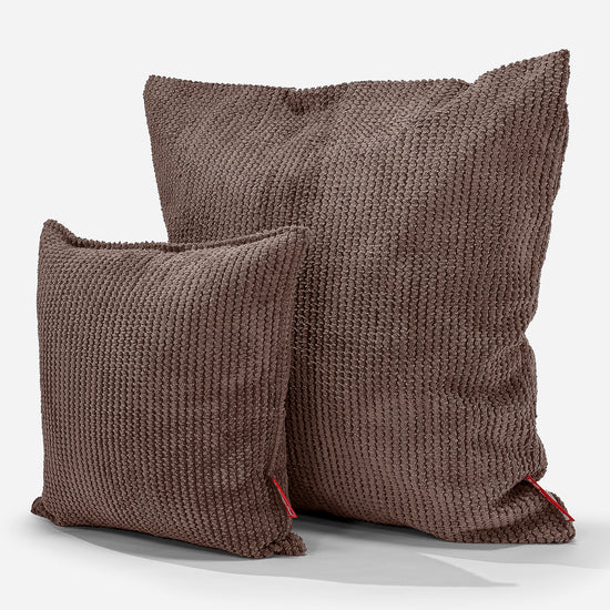 Tyyny 47 x 47cm - Pompula Suklaanruskea 02