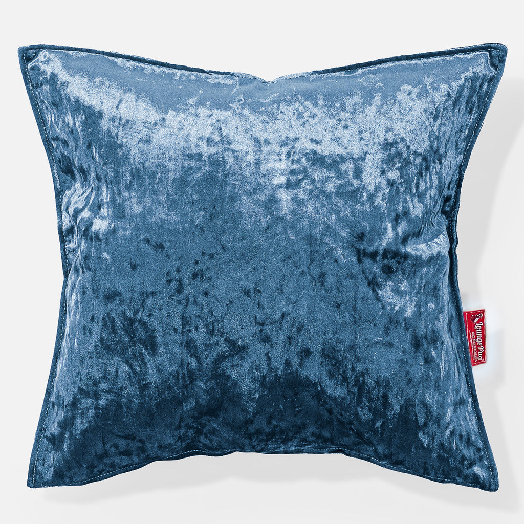 Tyyny 47 x 47cm - Vuosikerta-Sametti Turkoosi 01