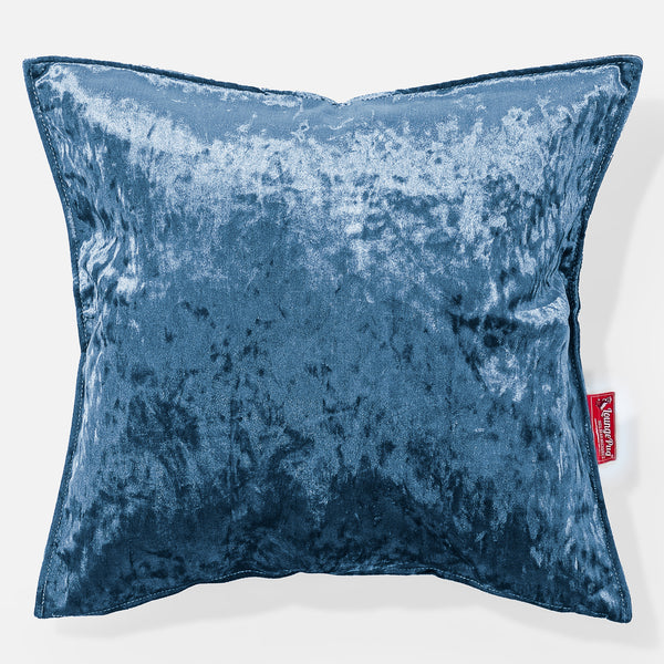 Tyyny 47 x 47cm - Vuosikerta-Sametti Turkoosi 01