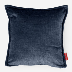Tyynynsuojus 47 x 47cm - Chenille Laivastonsininen