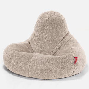 Ultra Lux-pelisäkkituoli - Teddy-tekoturkis Minkki