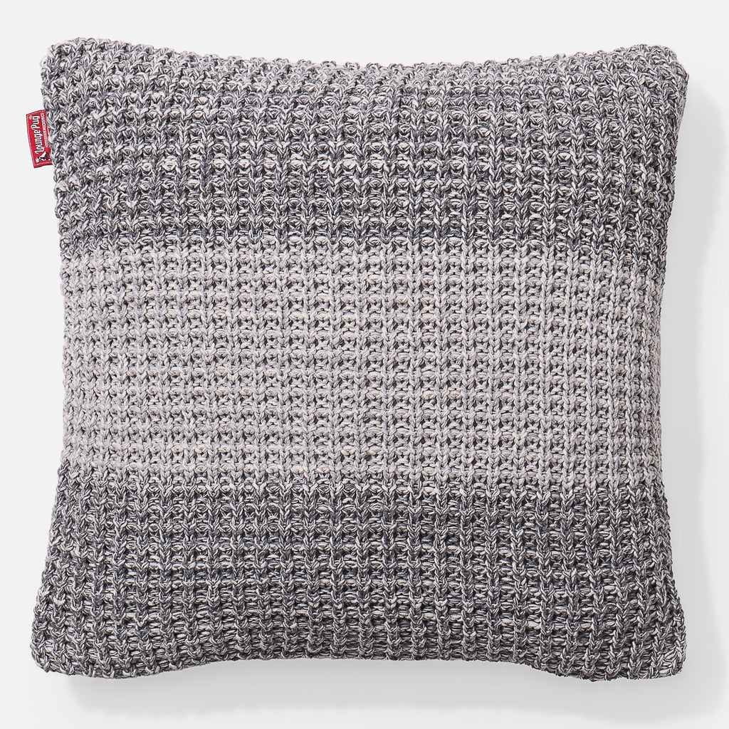 Tyyny 47 x 47cm - 100% Puuvillainen Chester Harmaa 01