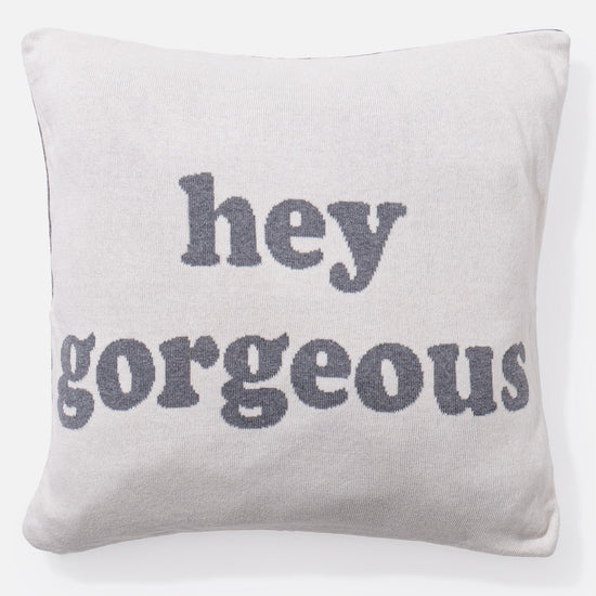 Tyyny 47 x 47cm - 100% Puuvillainen Hey Gorgeous 02