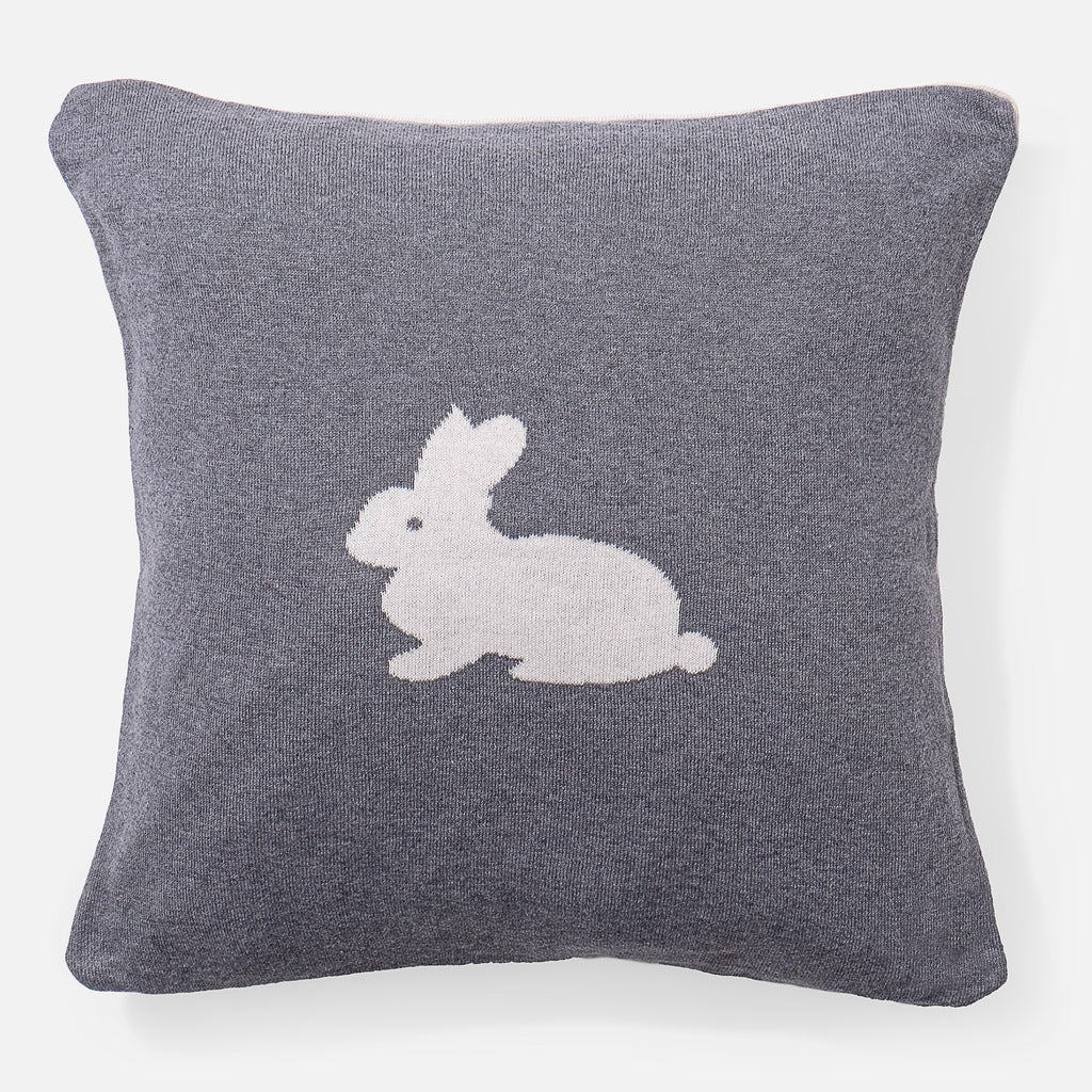 Tyyny 47 x 47cm - 100% Puuvillainen Rabbit 01