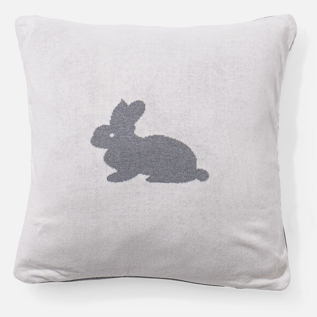 Tyyny 47 x 47cm - 100% Puuvillainen Rabbit 02