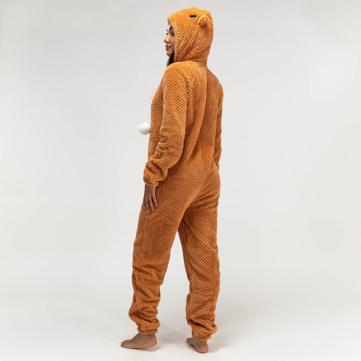 Naisten fleece-eläinhaalari - Kettu 06