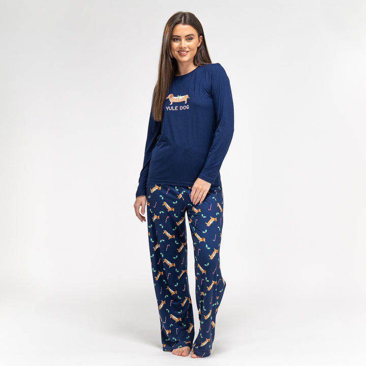 Naisten Trikoopyjama - Hotdogiin Liittyvä Iskulause 01