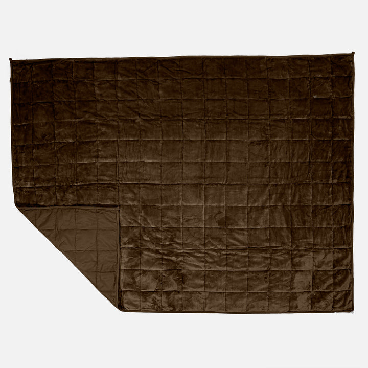 Painopeitto Aikuisille - Flanellifleece Ruskeanharmaa 03