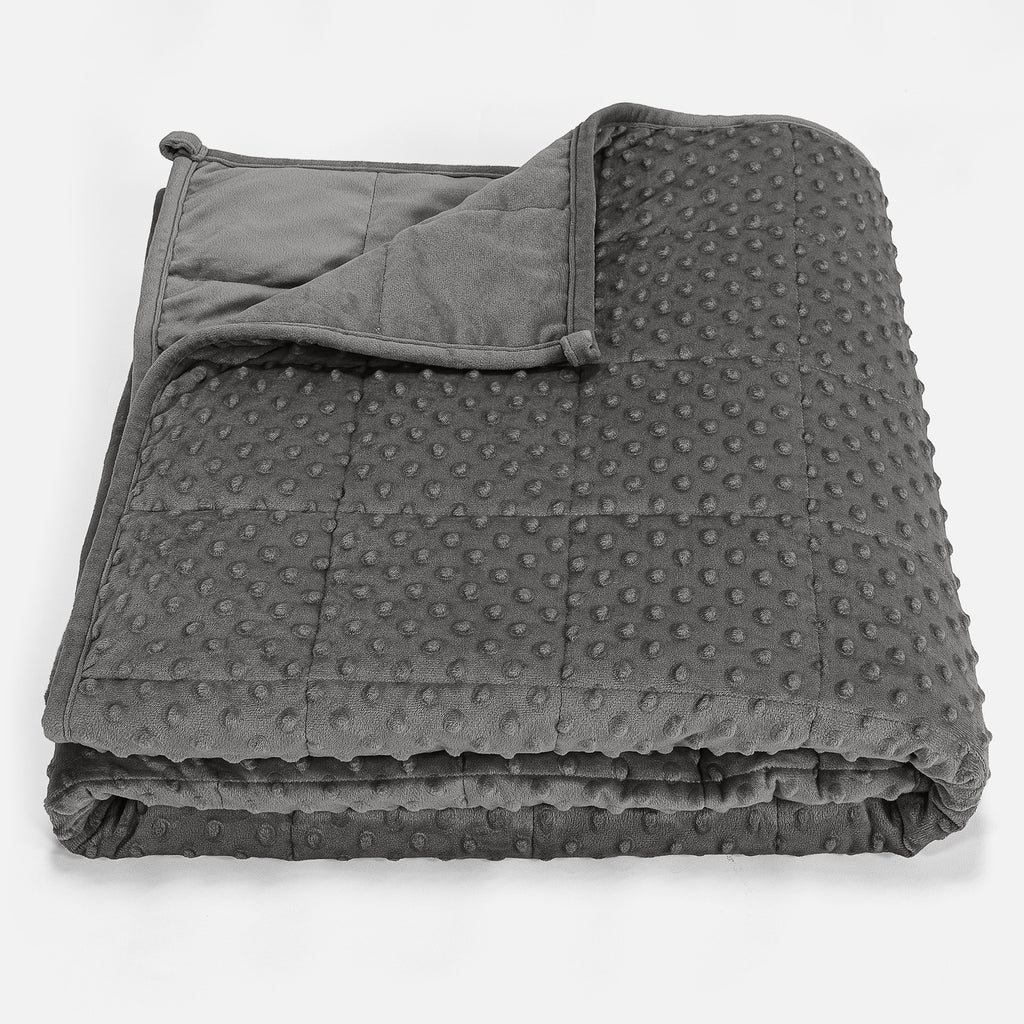Painopeitto Aikuisille - Nypyllinen Minky-kangas Harmaa 01