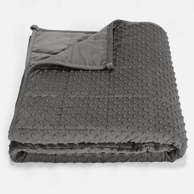 Painopeitto Aikuisille - Nypyllinen Minky-kangas Harmaa 01