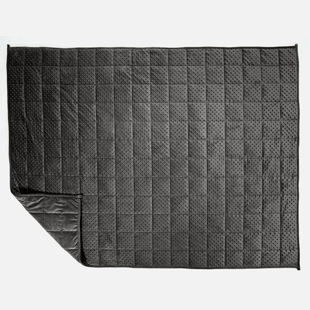 Painopeitto Aikuisille - Nypyllinen Minky-kangas Harmaa 03