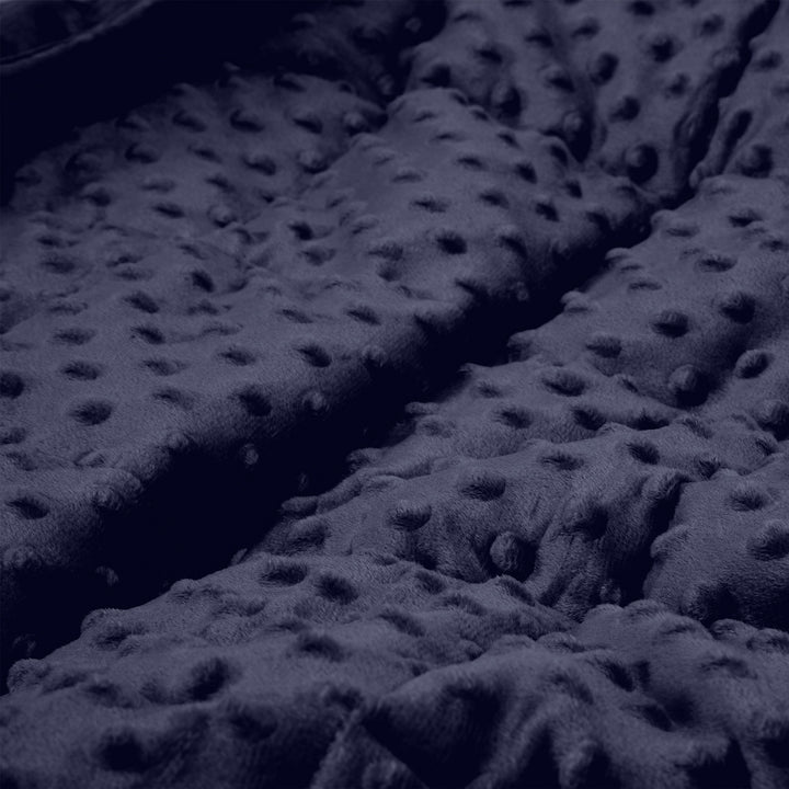 Painopeitto Aikuisille - Nypyllinen Minky-kangas Tummansininen 04