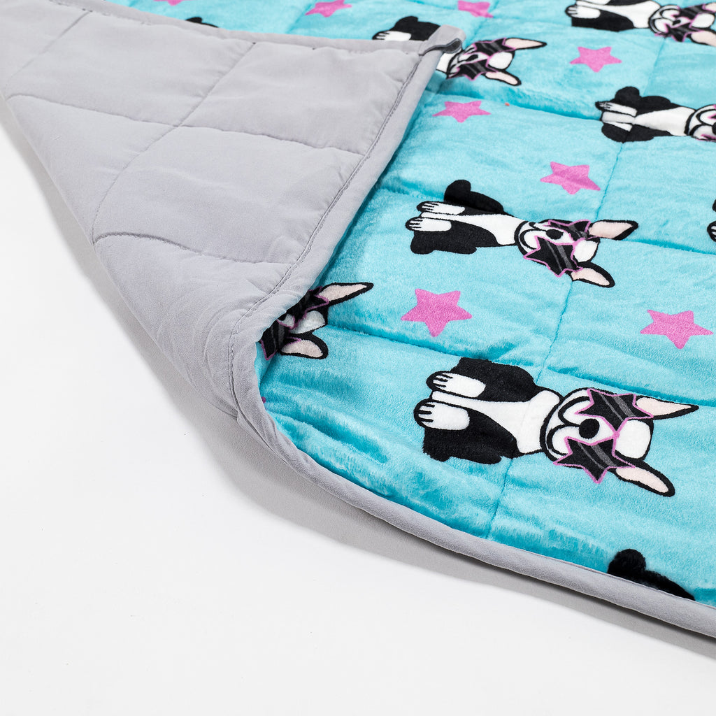 Lasten Painopeitto - Flanellifleece Pug 02