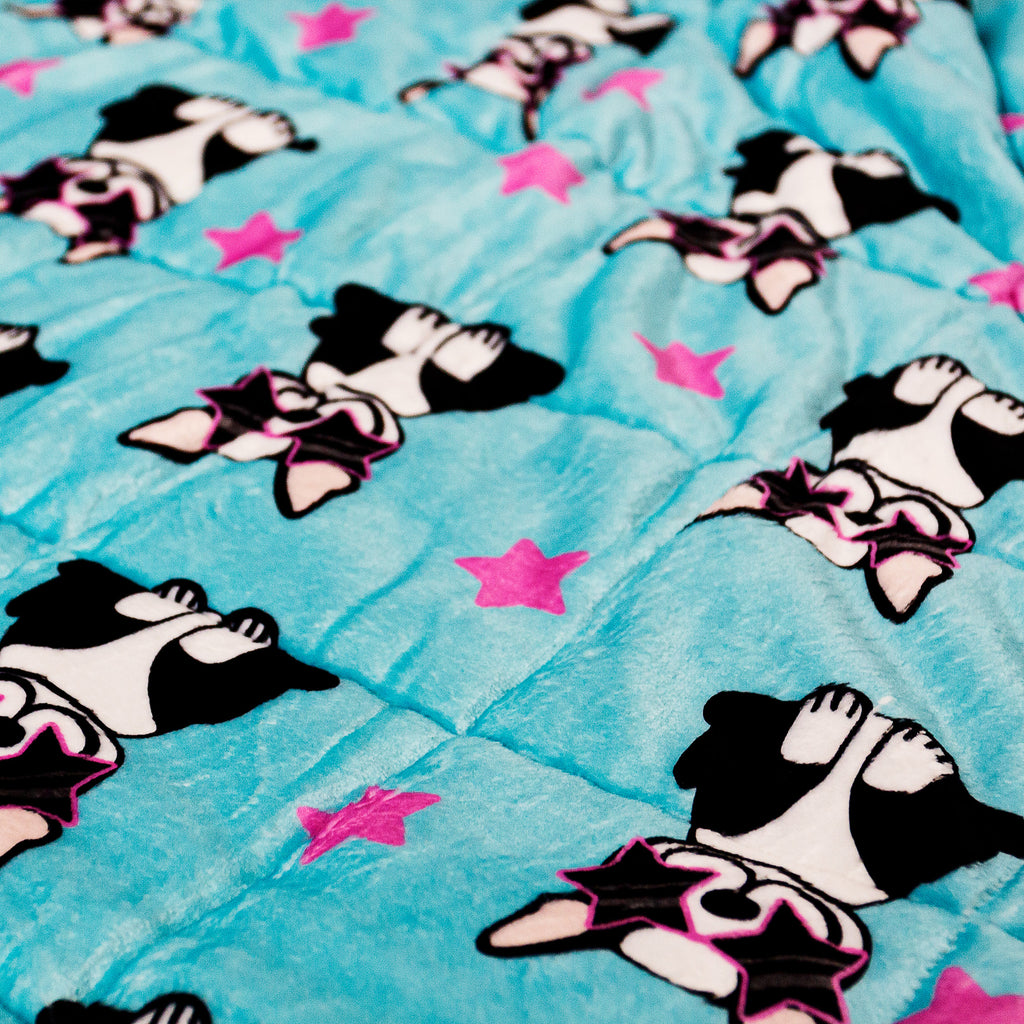 Lasten Painopeitto - Flanellifleece Pug 04